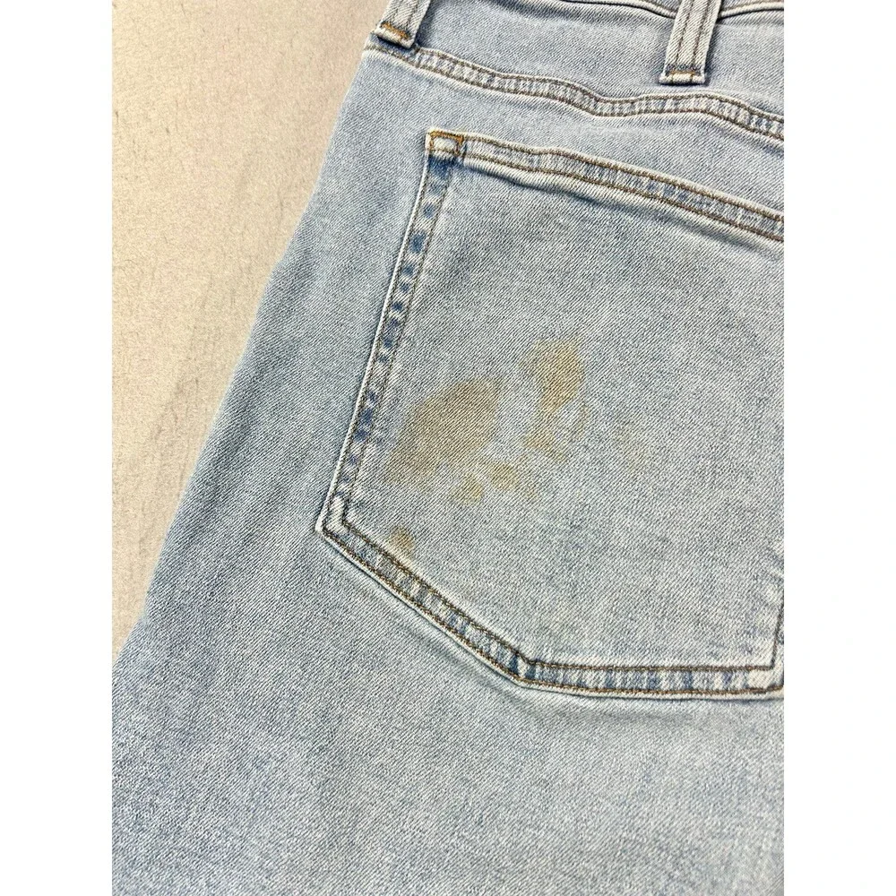 Madewell Jeans Mens 38x30 Blue Athletic Slim Coolmax Straight Leg Stretch Denim